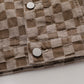 Men's And Women's Matching Checked Jean Jacket