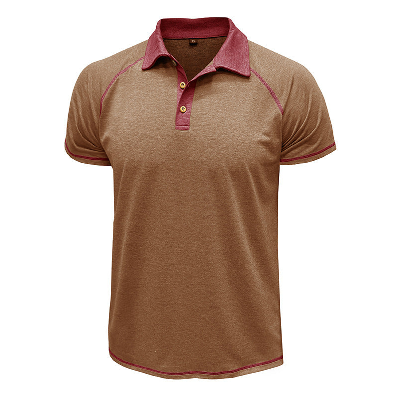 Short-sleeved Lapel T-shirt POLO