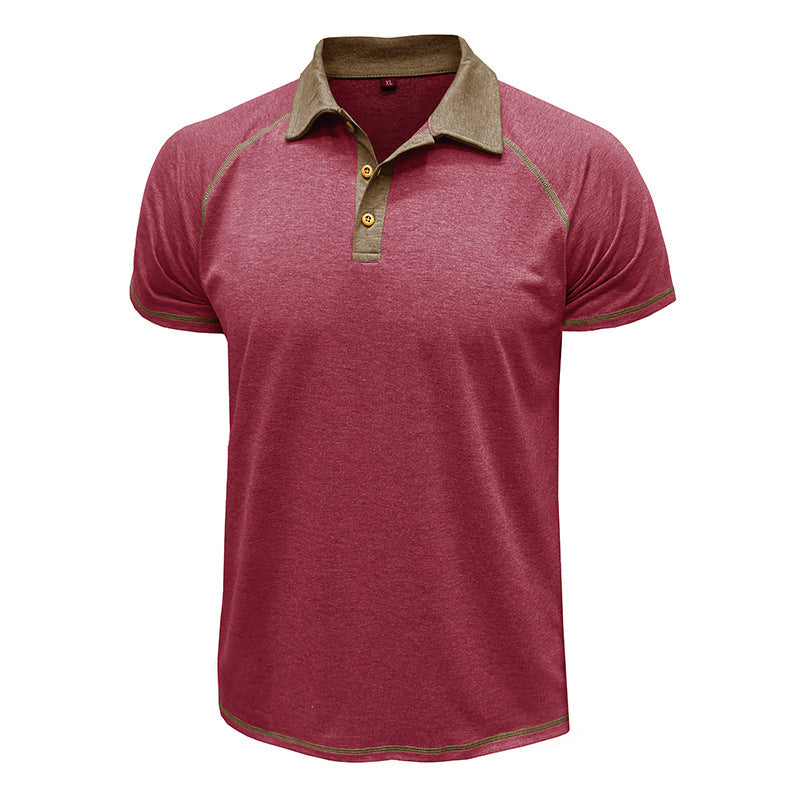 Short-sleeved Lapel T-shirt POLO