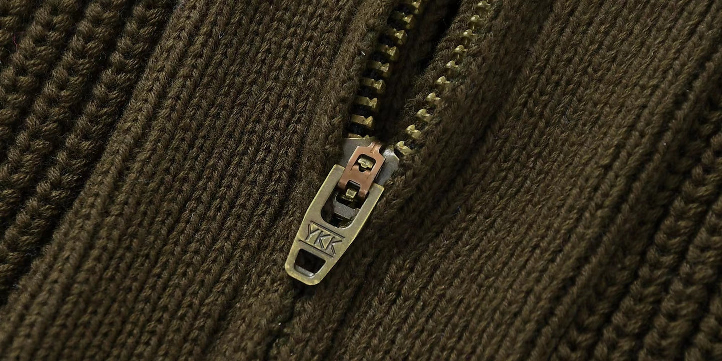 Semi-turtleneck Fashion Sweater