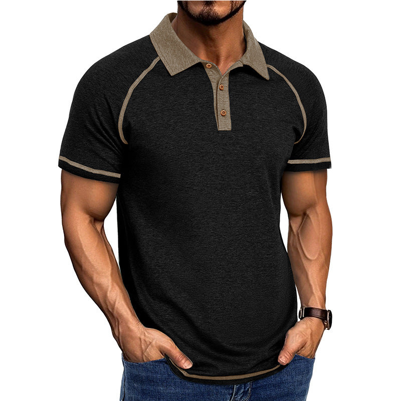 Short-sleeved Lapel T-shirt POLO