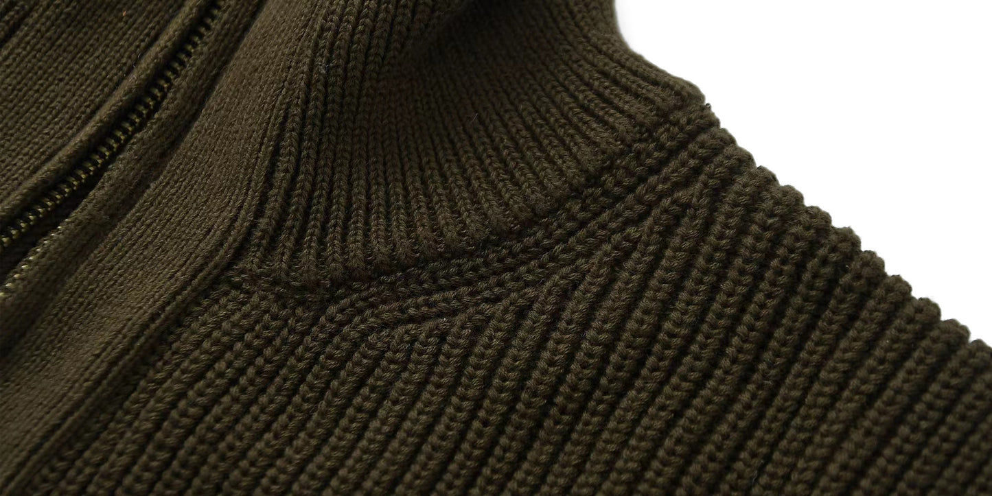 Semi-turtleneck Fashion Sweater