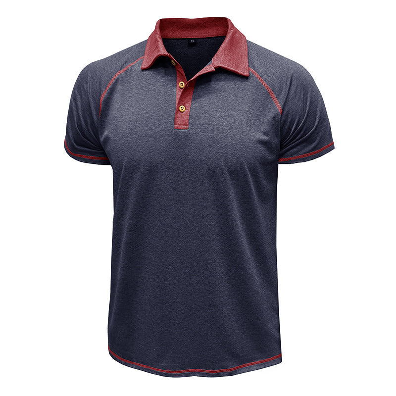 Short-sleeved Lapel T-shirt POLO