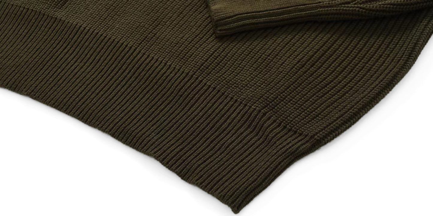 Semi-turtleneck Fashion Sweater