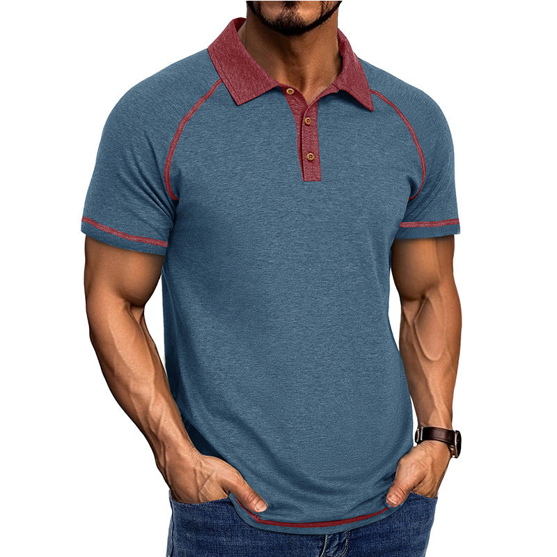 Short-sleeved Lapel T-shirt POLO
